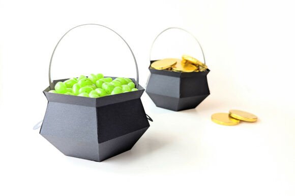 3D SVG Halloween Pot of Gold Adds Festive Charm to Local Branding