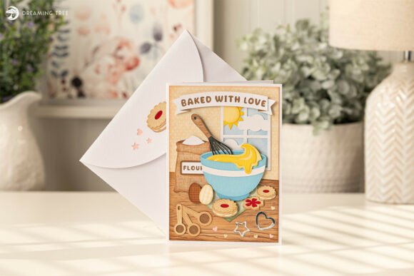 Baked with Love Card SVG – A 3D Mother’s Day Craft Gem