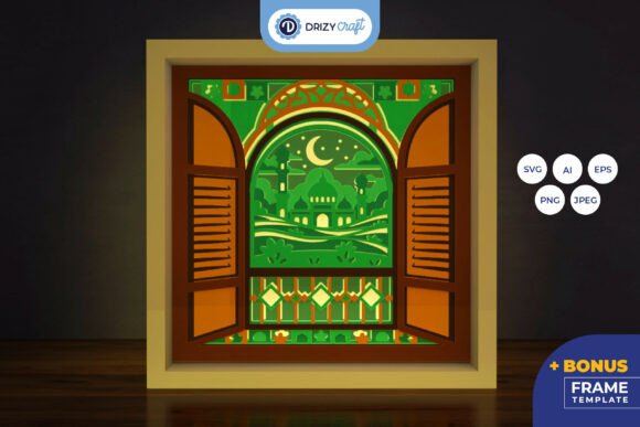 Blessed Ramadan Moments 3D Light Box: A Designer’s Honest Review for Branding and Marketing Use