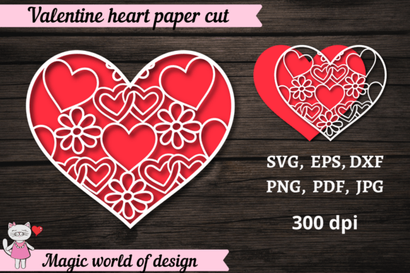 Heart 3D Layered SVG: A Versatile Graphic for Crafts and Branding