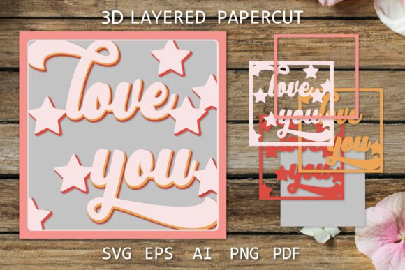 Love You Card SVG: Retro Design Layered Review for Real Embroidery Use