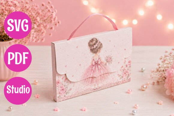 Wedding Bag Template: A 3D SVG for Life Events & Celebrations Design Projects