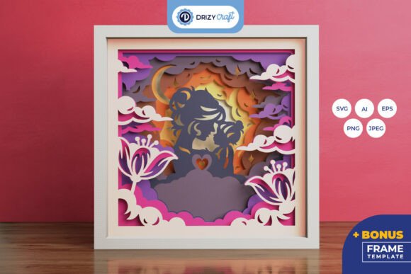 Where Love Grows 3D Shadow Box: A Soft, Emotional Touch for Local Branding